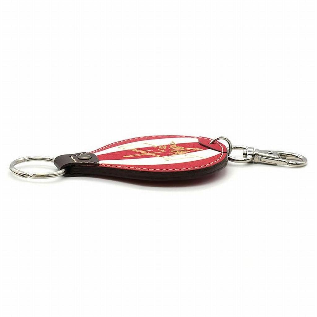 Cat Dayan Dayan Genuine Leather Balloon Keychain Red [Wachifield]