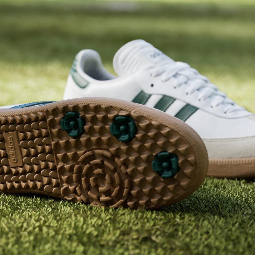 adidas Samba Golf JH6151 Unisex Originals Sneakers Cloud White / Collegiate Green / Gum