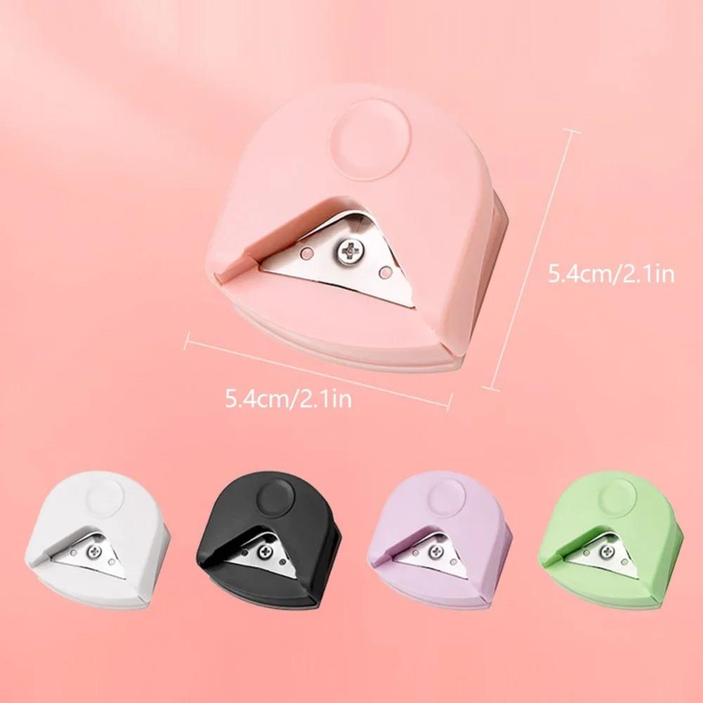 1 ks R4 Zaoblovač rohů – Ořezávač okrajů papíru na fotografie, karty a dokumenty – Vytváří hladké zaoblené rohy