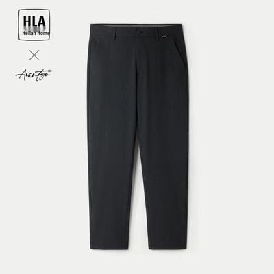 HLA Men's Straight-Leg Light Business Casual Pants