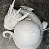 3D Printed Lying Baby Dragon Speaker Holder Stand for 4/5 3D Printed Desktop Decoration