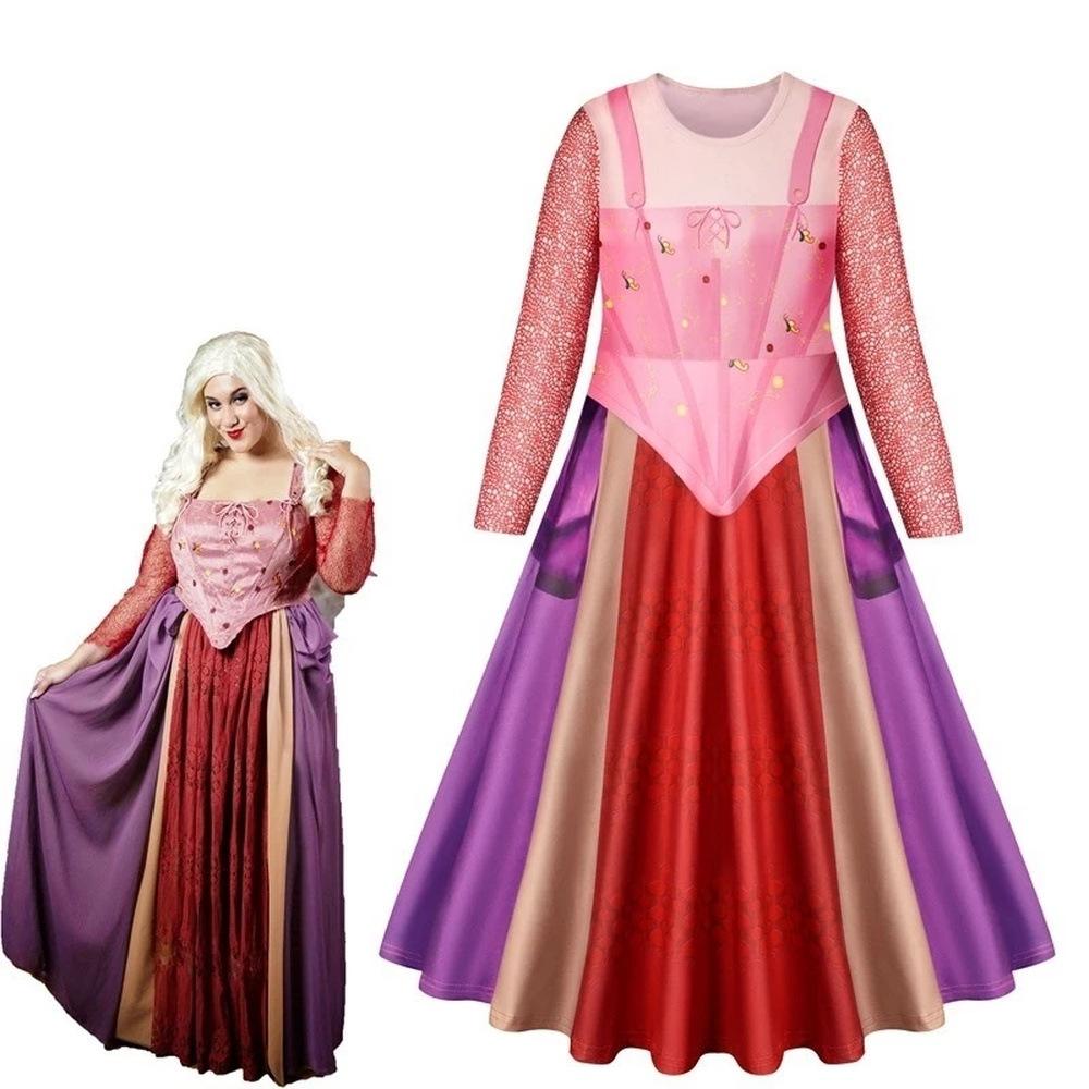 Halloween Children Cosplay Costume Witch Also Crazy Cosplay Costume Princess Dress