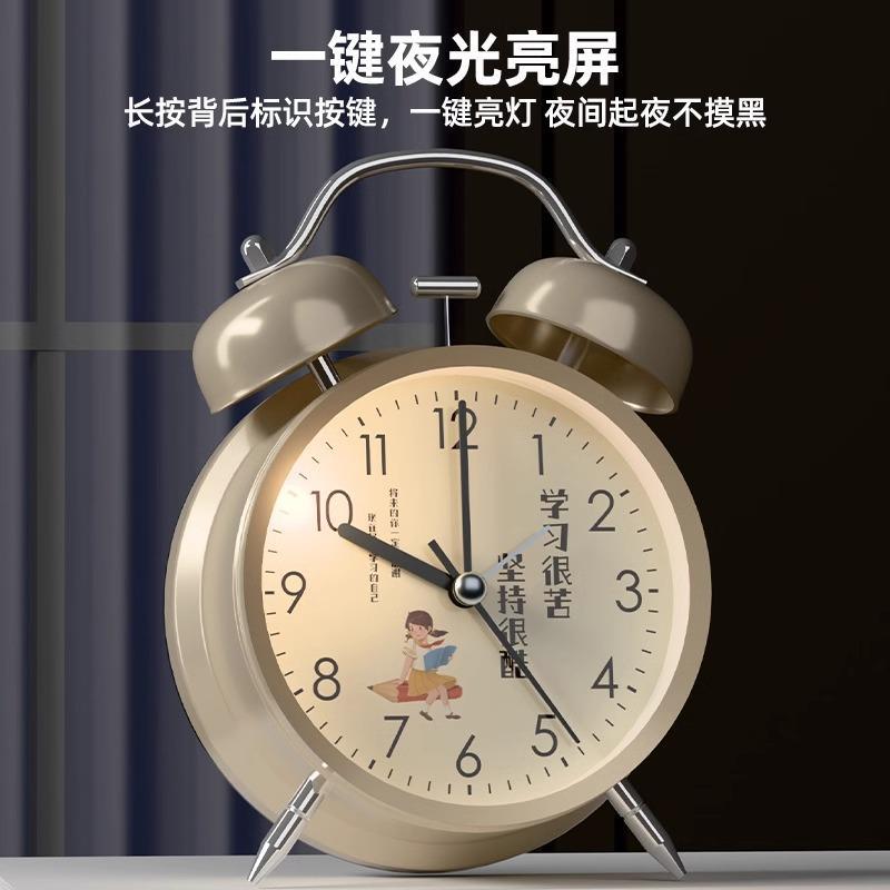 Smart alarm clock student-specific wake-up artifact powerfully wakes up junior high school children boys and girls small 1011 clock