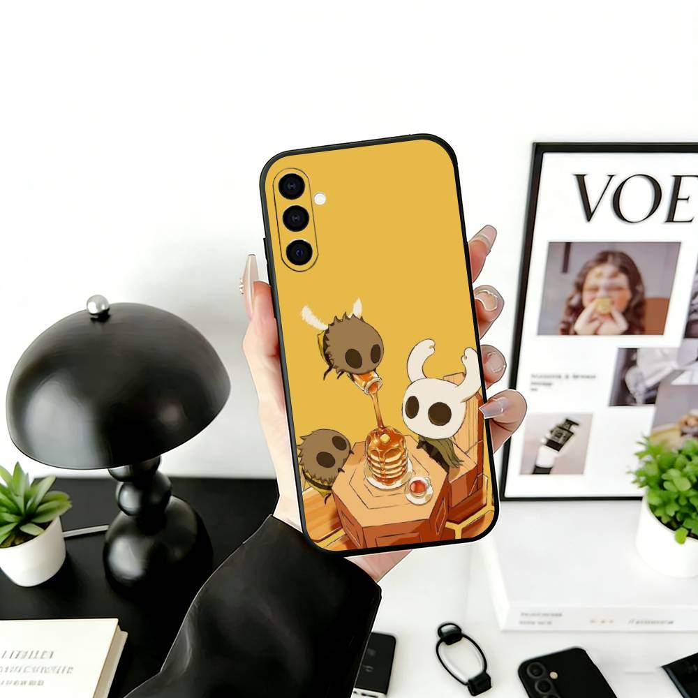 

H-Hushed K-King Silksong Phone Case For Samsung Galaxy A73,A72,A71,A70,A53,A52,A51,Others Soft Black Cover Samsung a30 a20