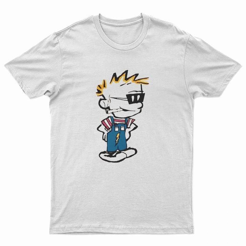 Calvin and Hobbes Spaceman Spiff Tee