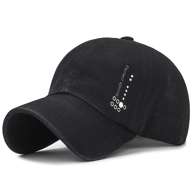 Gewaschene Baseballkappen Sommer Winter Männer Sportkappen Frauen Sonnenblende Hut Papa Hüte Gorras Trucker Cap
