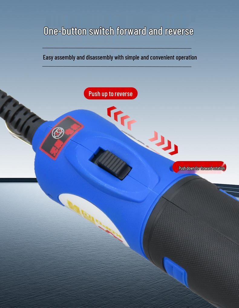 Gaobao Multi-Function Brushless Plug-in Electric Screwdriver with Auto-Stop and Variable Speed