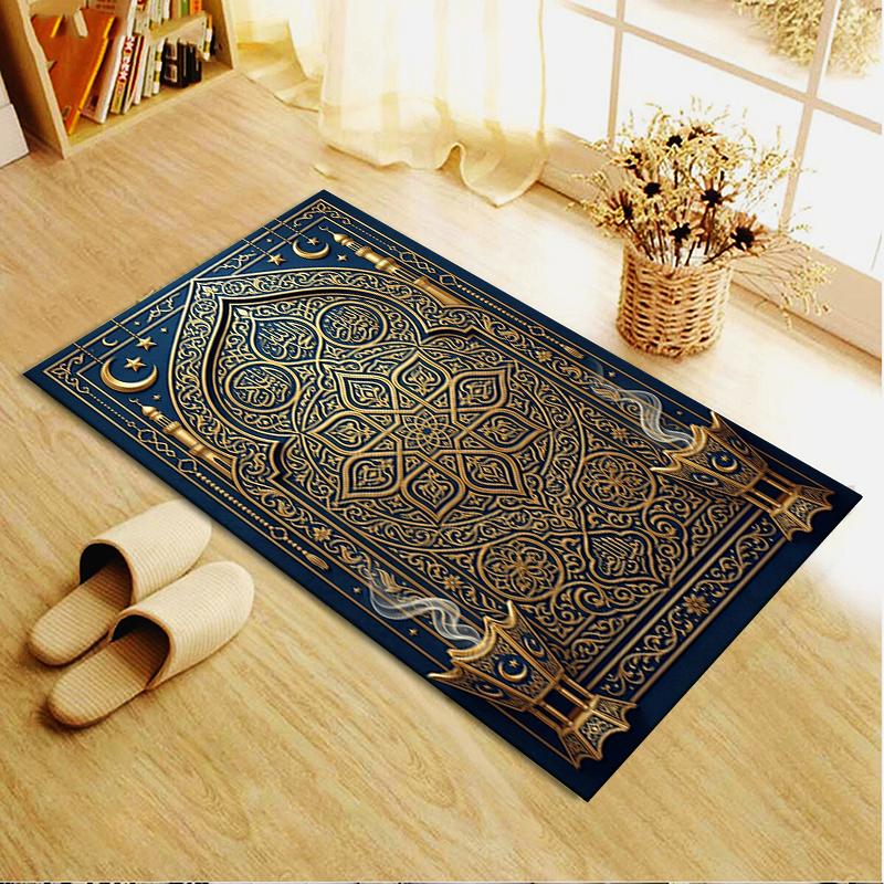 2025 New Muslim Carpet Rug for Living Room Bedroom Home Sofa Decoration,Kids Play Non-slip Floor Mat130