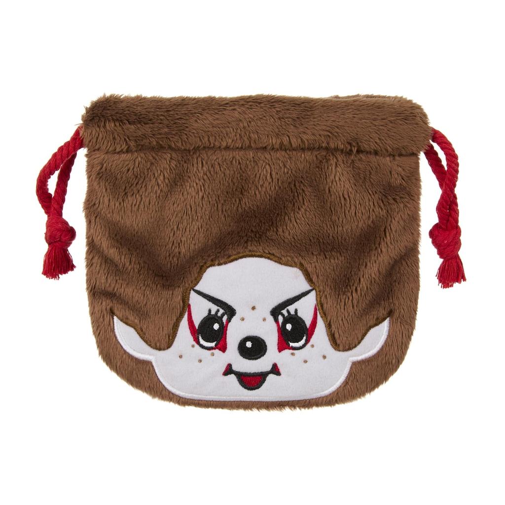 Sekiguchi Monchhichi x Kabuki Drawstring Bag 205851 H15 x W16 x D1cm