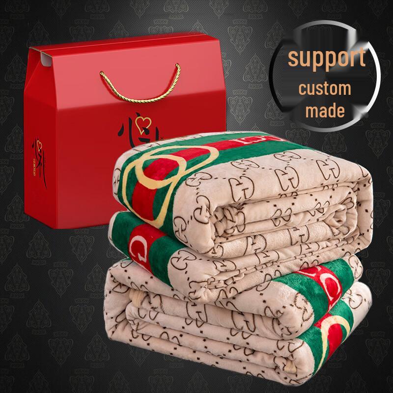 

Tengfuxiang All-Season Flannel Throw Blanket