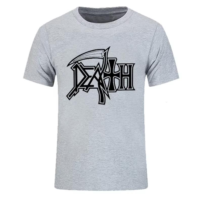 New DEATH ROCK BAND HEAVY METAL Men Tshirt Casual Round Neck Oversized Cotton T Shirt Birthday Gift Tshirt Fashion Streetwear