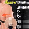 10pcs Nonslip Transparent Bra Straps Invisible Detachable Adjustable Shoulder Strap Women Elastic Bra Belt Underwear Accessories