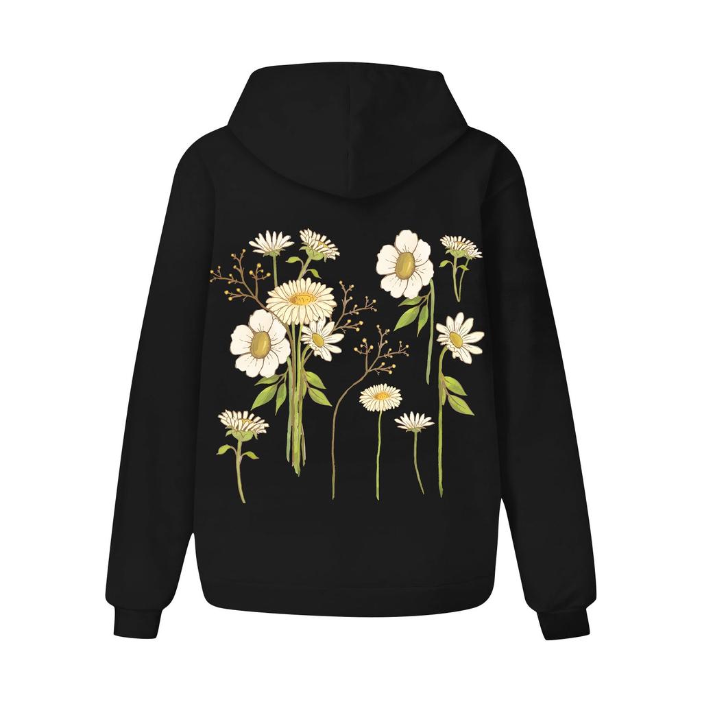 Men's And Women's Fashion The Same Coat With Fleece Thick Hoodie Hoodie Cardigan