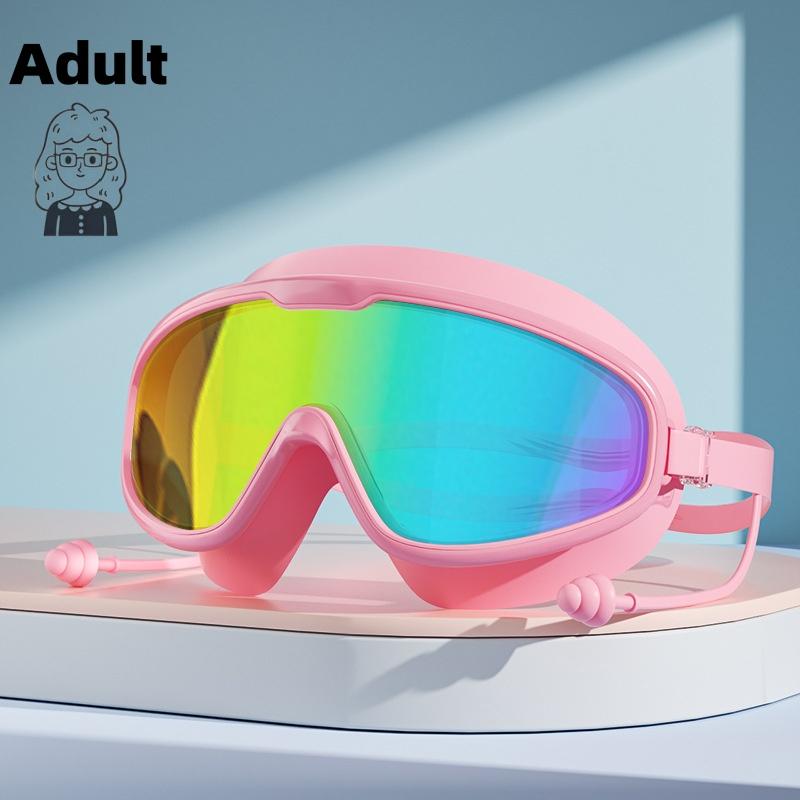 Swimming goggles with waterproof and anti fog high-definition professional diving goggles for adultboys and girls swimming sport