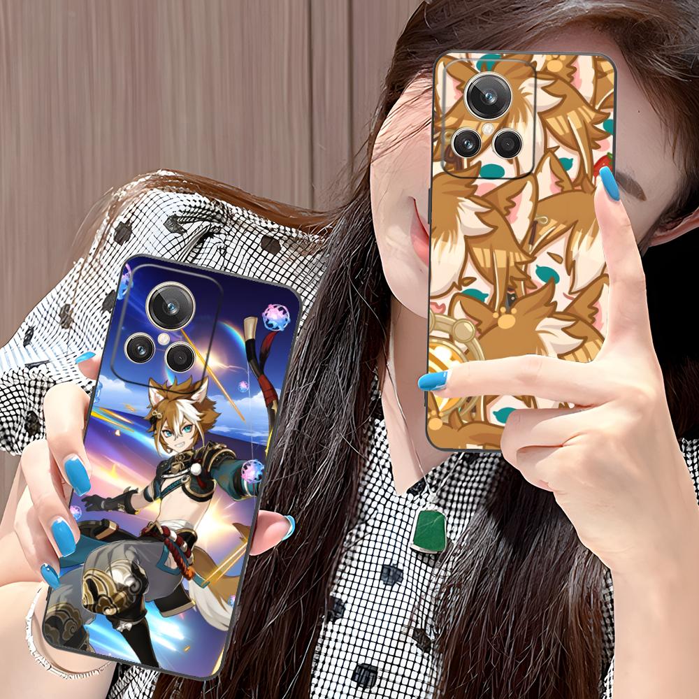 Game GI Gorou Mobile Phone Case for Realme GT 8 Neo Pro C75 73 71 C67 65 C55 53 C35 31 C20 15 Colorful Printing Cover Luxury