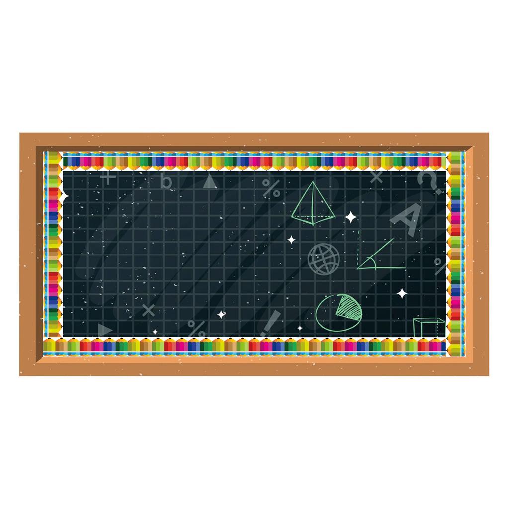18 Meters, Roll Up, Wavy Border, Blackboard Bulletin Board Stickers, Handmade Crafts, Decorative Stickers, Adhesive Stickers