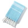 Serviette de plage personnalisée turque multicolore en coton écologique à séchage rapide, sans sable, super douce, haute impression