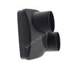 60mm Double Two Holes Air Outlet Vent Cover For Car Truck Air Diesel Parking Heater Parts For Webasto Eberspaecher 5KW Heater