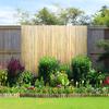 Natural Rolled Bamboo Fence Bamboo Panel 6 Ft H X 8 Ft L X 0.75 In D.