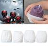 Silicone Molds Halloween Holding Heart Candle Molds Casting Molds Handmade Plaster Molds Craft Supply for Candle Making