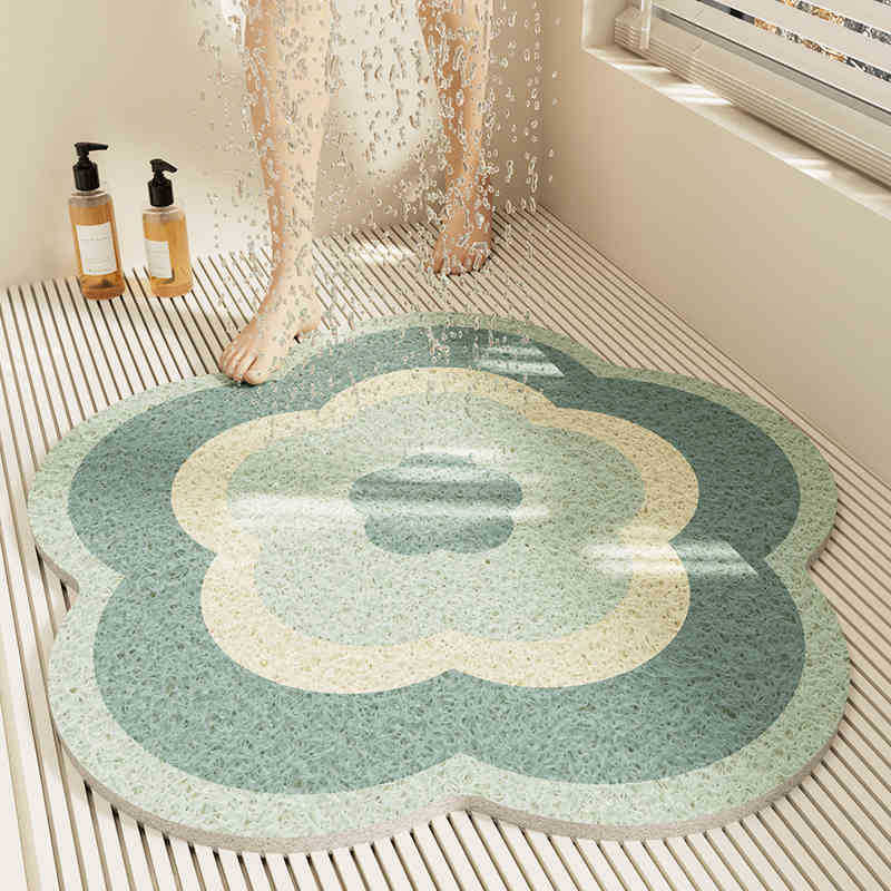 New Bathroom Non-slip Mat Shower Room Bath Floor Anti-fall Mat Toilet Toilet Bathtub Waterproof Mat