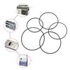 20Pcs 1.5mm Cassette Tape Rubber DVD Cassette Tape Recorder Turntable Strap Belt Durable Rubber Belts
