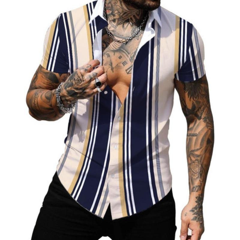 Support multi-platform sports 3D printing shirt casual breathable quick drying casual vacation