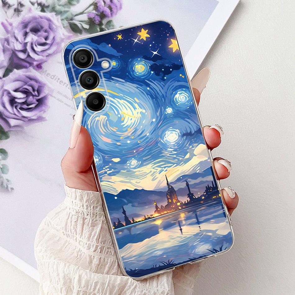 For Samsung Galaxy A16 SM-A165F A166B Cool Dragon Tiger Painting Phone Case For Samsung A16 5G 4G Soft Silicone TPU Cases