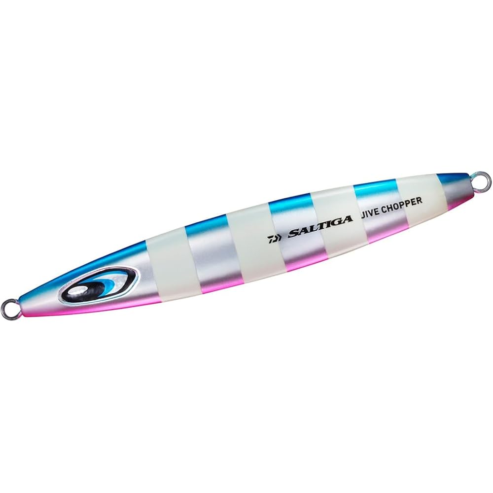 Daiwa Saltiga Jive Chopper 400g ML Blue Pink Zebra Glow Slow Jigging Lure