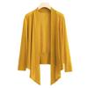 Women Coat Solid Color Cardigan Blouse Casual Loose Quick Dry Long Sleeve Quick Dry Thin See-through Open Stitch Sunscreen AC Warm Jacket