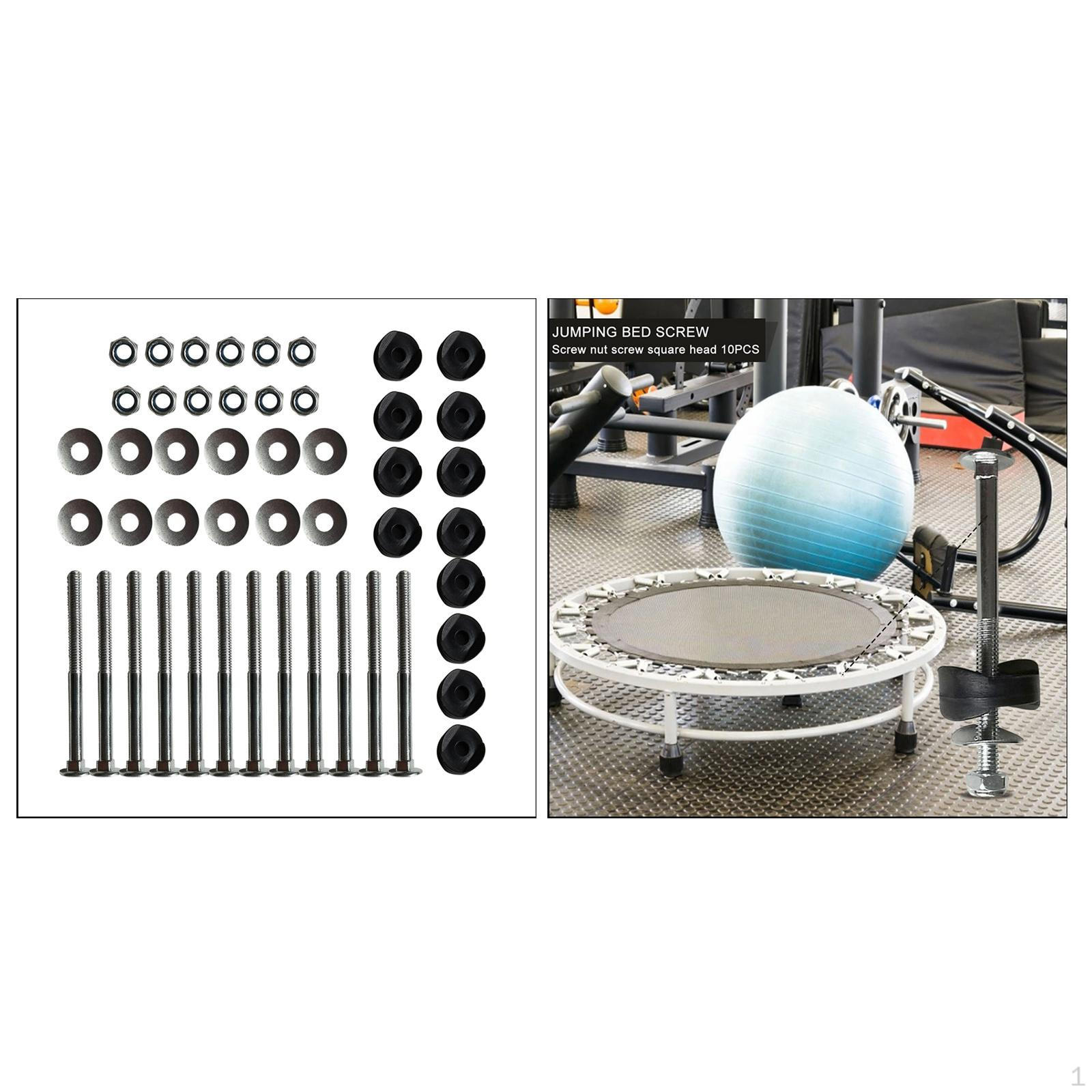 12pcs Trampoline Enclosure Pole Gap Spacers Plastic Parts