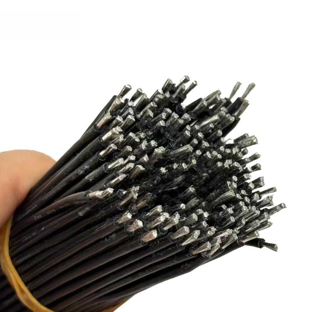 200pcs Tin-Plated Breadboard PCB Solder Cable For Jumper Cable Wire Two Ends PVC Electronic Connector Wire