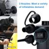 75W Electric Air Pump Inflator USB Rechargeable Inflate Deflate Air Compressor for PVC Boat Mattress Inflatable Pool Raft Bed