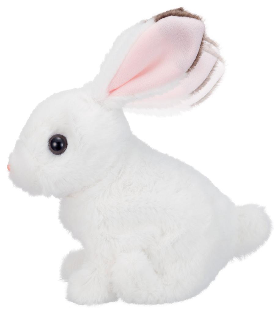 Iwaya (IWAYA) Yukki the Rabbit, a moving plush toy with flapping ears, walking and barking, suitable for ages 3 and up, size W90 x H200 x D180mm,