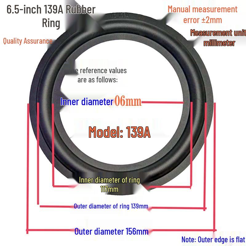 Speaker Repair Rubber Edge Ring - Replacement Folding Parts