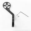 1Pc Mountain Bike Aluminum Alloy Code Watch Base, Bicycle Extension Bracket, Code Watch Base, Light Stand, Cycling Equipment Accessories
