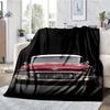 Pontiac Theme Printed Blanket - Perfect for Couch, Bed, Travel & Outdoor Use | Machine Washable, Cozy & Durable.