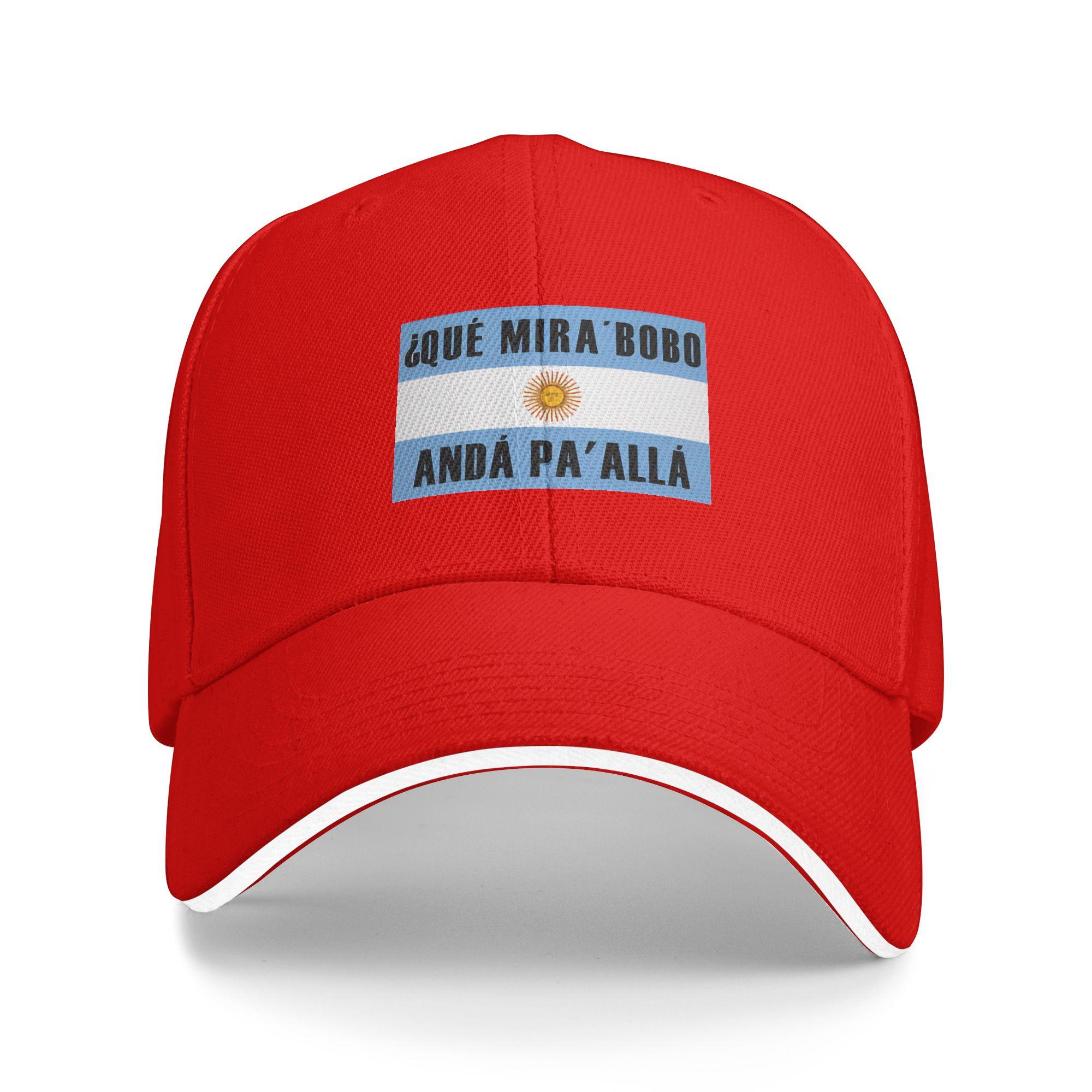 QUE MIRAS BOBO ANDA PA ALLA BOBO Sun Baseball Cap Summer UnisexTeens  Print Trucker Hat Wholesale Kpop Rock Snapback Cap One Size