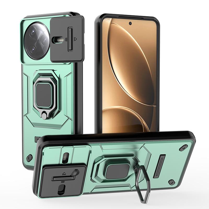 Suitable for xiaomi redmi k80pro battle bear mobile phone case redmi k70pro sliding window redmi k60 bracket case