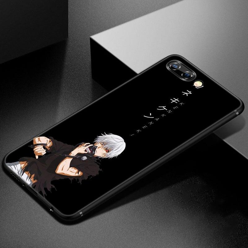 Anime Tokyo Ghoul kwiaty etui na telefon dla Huawei Honor 7A 8A 9X20 Pro 8 10X Lite 7S 8C 8S 8X 9A 9C 10i 20i 30i 20E 20S okładka