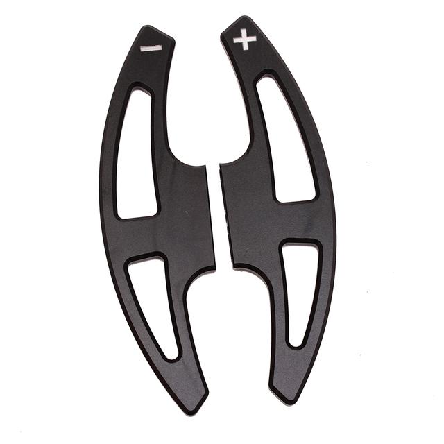 SMG SHIFT PADDLE ALUMINUM Shifter Paddles FOR BMW E90 E91 E92 E93 M3 E9X M3 E70 X5M E71 X6M Steering Wheel Gear Paddle Extension