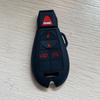 ZAD Silicone Car Key Cover Case for Jeep Grand Cherokee Compass Patriot for Fiat Chrysler   300 for Dodge JCUV Ddart Car Styling