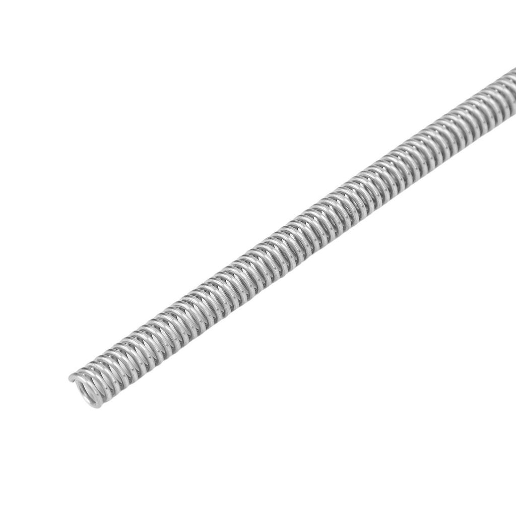 Car 8 Ft Brake Line Protector Flexible Galvanized Gravel Guard Spring Wrap For 3/16in Tube Automotive Brake System Accessories