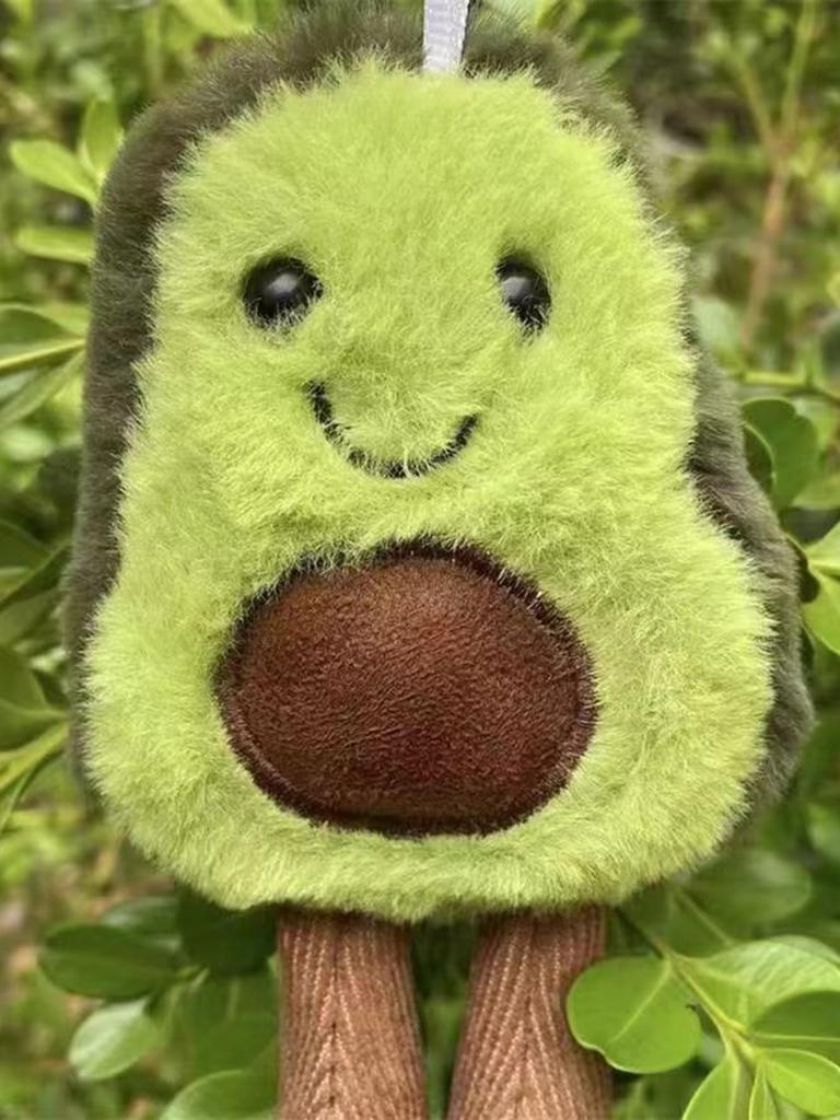 A Cute Avocado Pet Plush Toy, Suitable for Daily Companionship of Small and Medium-sized Dogs
