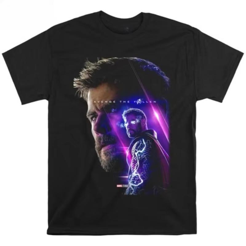 Summer Unisex Vintage Top Marvel Genuine New Marvel Thor Comics Universe ComicsPrinted Men s and Women s Short Sleeve Loose Tshirt 4XL