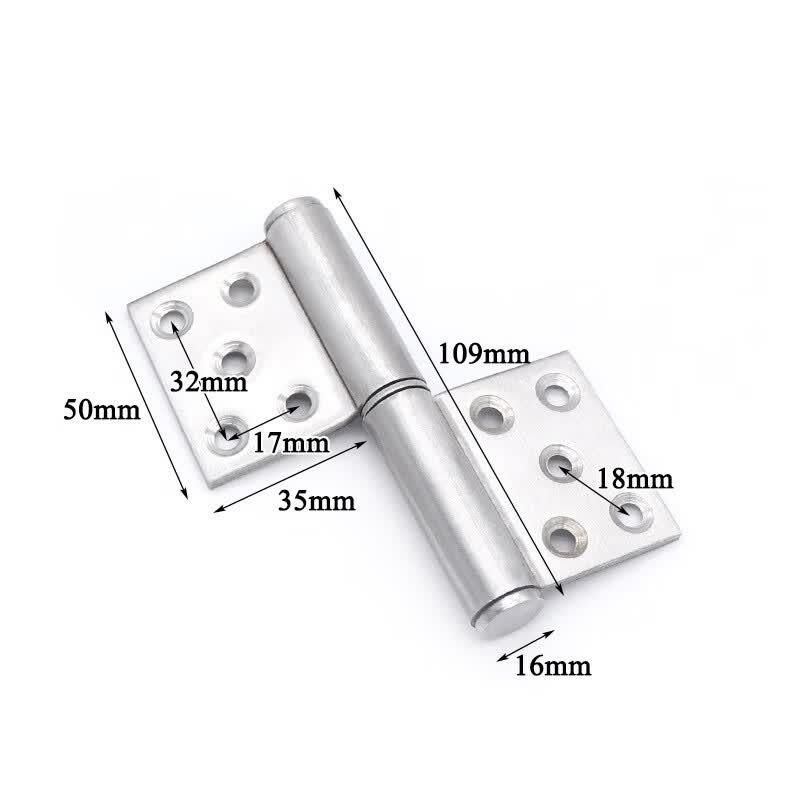 Kuanxuan Thickened Stainless Steel Removable Flag Hinge