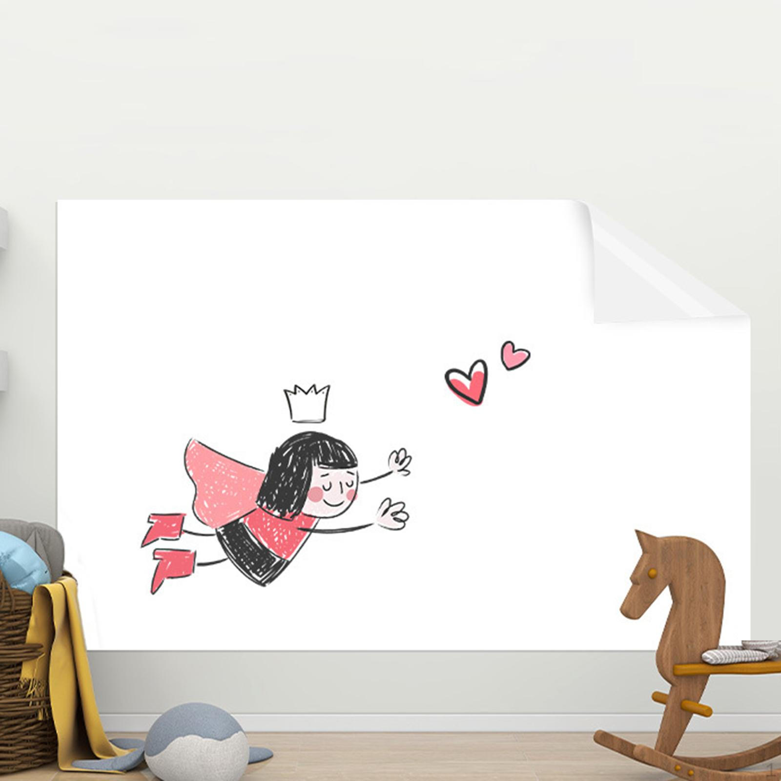 Dry Erase Board Sticker for Home And Office Use 60cmx2m white