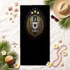 BJK FC Soft Beach Towel Stylish Beach Pool Towel for Summer Seaside Vacation Travel
