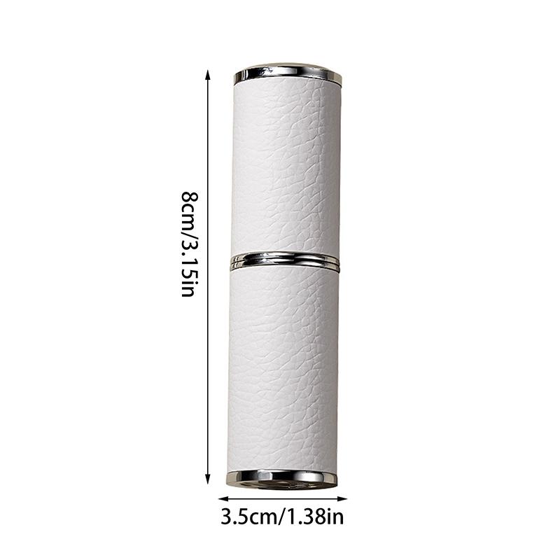 8Ml Refillable Perfume Bottle High-End Leather Sub-Bottling Portable Mini Travel Empty Cosmetic Containers Spray Atomizer Glass