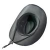 Gentleman Wide Brim Fisherman Hat Handmade for Dress-up Theme Party Headgear